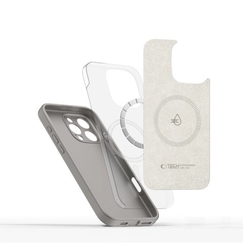 Etui Tech-Protect Liquid Silicone MagSafe na iPhone 16 Pro - szare Etui Tech-Protect Liquid Silicone MagSafe na iPhone 16 Pro - szare
