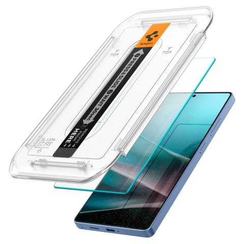 Szkło hartowane Spigen Glas.tR EZ FIT 2-pack na Samsung Galaxy S25 Ultra - przezroczyste Szkło hartowane Spigen Glas.tR EZ FIT 2-pack na Samsung Galaxy S25 Ultra - przezroczyste