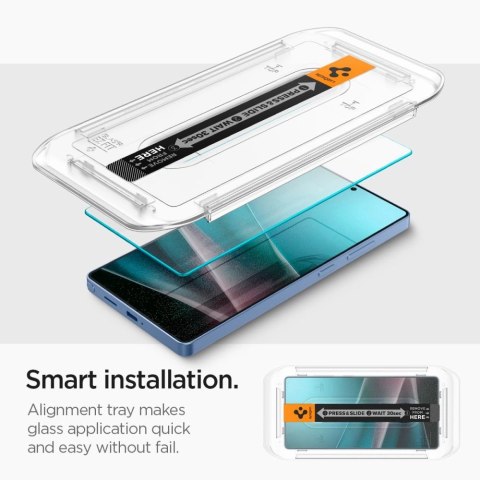 Szkło hartowane Spigen Glas.tR EZ FIT 2-pack na Samsung Galaxy S25 Ultra - przezroczyste Szkło hartowane Spigen Glas.tR EZ FIT 2-pack na Samsung Galaxy S25 Ultra - przezroczyste