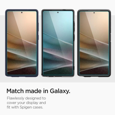 Szkło hartowane Spigen Glas.tR EZ FIT 2-pack na Samsung Galaxy S25 Ultra - przezroczyste Szkło hartowane Spigen Glas.tR EZ FIT 2-pack na Samsung Galaxy S25 Ultra - przezroczyste