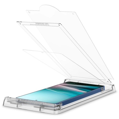 Szkło hybrydowe Spigen Elite Shield EZ FIT na Samsung Galaxy S25 Ultra - przezroczyste Szkło hybrydowe Spigen Elite Shield EZ FIT na Samsung Galaxy S25 Ultra - przezroczyste