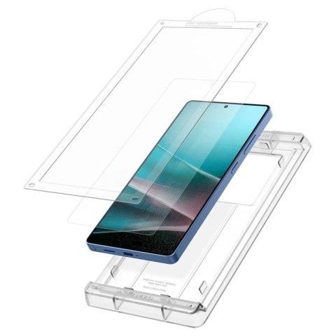Szkło hybrydowe Spigen Elite Shield EZ FIT na Samsung Galaxy S25 Ultra - przezroczyste Szkło hybrydowe Spigen Elite Shield EZ FIT na Samsung Galaxy S25 Ultra - przezroczyste