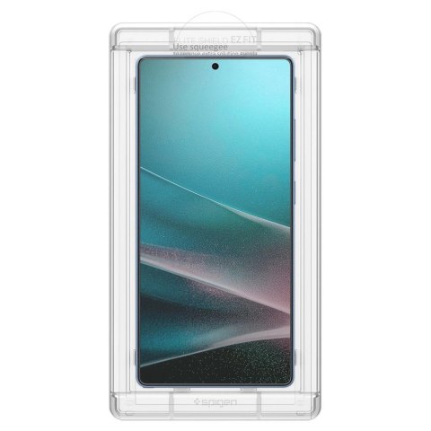 Szkło hybrydowe Spigen Elite Shield EZ FIT na Samsung Galaxy S25 Ultra - przezroczyste Szkło hybrydowe Spigen Elite Shield EZ FIT na Samsung Galaxy S25 Ultra - przezroczyste