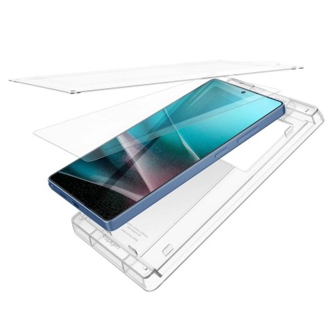 Szkło hybrydowe Spigen Elite Shield EZ FIT na Samsung Galaxy S25 Ultra - przezroczyste Szkło hybrydowe Spigen Elite Shield EZ FIT na Samsung Galaxy S25 Ultra - przezroczyste