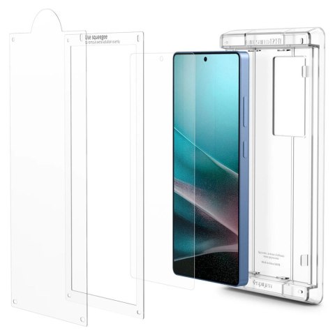 Szkło hybrydowe Spigen Elite Shield EZ FIT na Samsung Galaxy S25 Ultra - przezroczyste Szkło hybrydowe Spigen Elite Shield EZ FIT na Samsung Galaxy S25 Ultra - przezroczyste