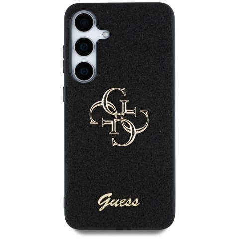 Etui Guess Fixed Glitter Big 4G Metal Logo do Samsung Galaxy S25 Plus czarny Etui Guess Fixed Glitter Big 4G Metal Logo do Samsung Galaxy S25 Plus czarny