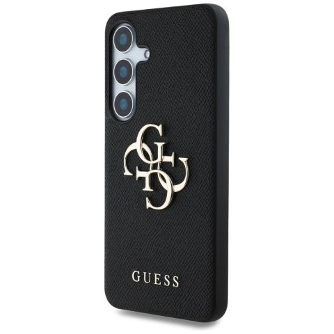 Etui Guess Grained Big 4G Logo Small Classic Logo do Samsung Galaxy S25 Plus czarny Etui Guess Grained Big 4G Logo Small Classic Logo do Samsung Galaxy S25 Plus czarny
