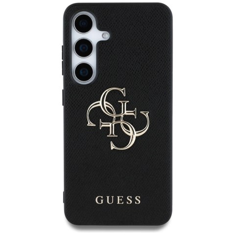 Etui Guess Grained Big 4G Logo Small Classic Logo do Samsung Galaxy S25 Plus czarny Etui Guess Grained Big 4G Logo Small Classic Logo do Samsung Galaxy S25 Plus czarny