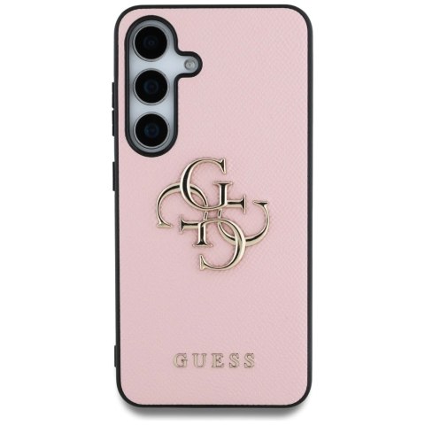 Etui Guess Grained Big 4G Logo Small Classic Logo do Samsung Galaxy S25 Plus różowy Etui Guess Grained Big 4G Logo Small Classic Logo do Samsung Galaxy S25 Plus różowy