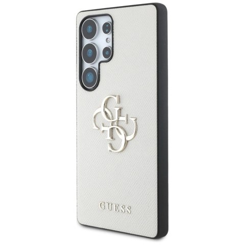 Etui Guess Grained Big 4G Logo Small Classic Logo do Samsung Galaxy S25 Ultra beżowy Etui Guess Grained Big 4G Logo Small Classic Logo do Samsung Galaxy S25 Ultra beżowy