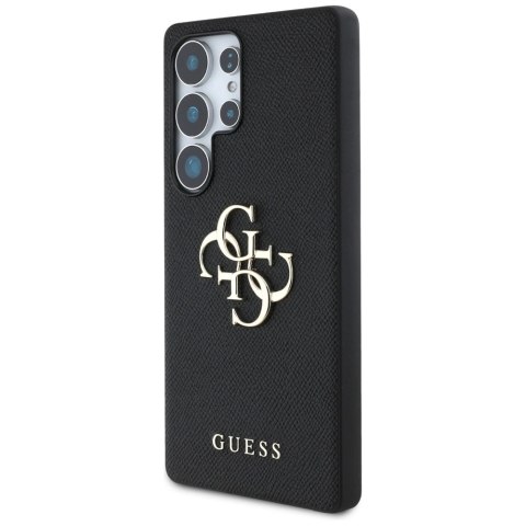 Etui Guess Grained Big 4G Logo Small Classic Logo do Samsung Galaxy S25 Ultra czarny Etui Guess Grained Big 4G Logo Small Classic Logo do Samsung Galaxy S25 Ultra czarny