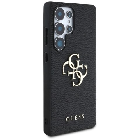 Etui Guess Grained Big 4G Logo Small Classic Logo do Samsung Galaxy S25 Ultra czarny Etui Guess Grained Big 4G Logo Small Classic Logo do Samsung Galaxy S25 Ultra czarny