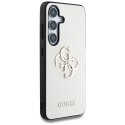 Etui Guess Grained Big 4G Logo Small Classic Logo do Samsung Galaxy S25 beżowy