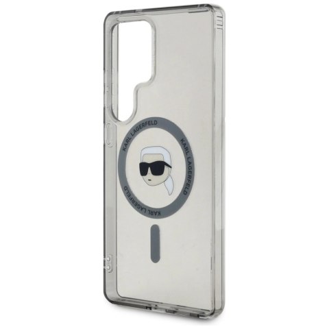 Etui Karl Lagerfeld Button Karl Head Printed Logo MagSafe Samsung Galaxy S25 Ultra czarny Etui Karl Lagerfeld Button Karl Head Printed Logo MagSafe Samsung Galaxy S25 Ultra czarny