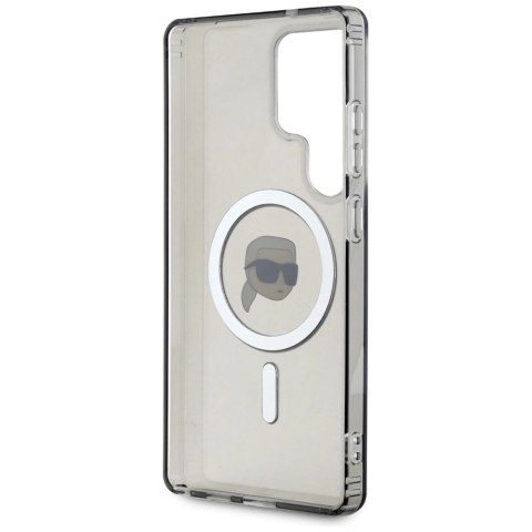 Etui Karl Lagerfeld Button Karl Head Printed Logo MagSafe Samsung Galaxy S25 Ultra czarny Etui Karl Lagerfeld Button Karl Head Printed Logo MagSafe Samsung Galaxy S25 Ultra czarny