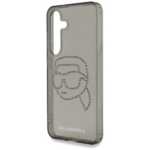 Etui Karl Lagerfeld Rhinestones Karl Head Logo Samsung Galaxy S25 czarny Etui Karl Lagerfeld Rhinestones Karl Head Logo Samsung Galaxy S25 czarny