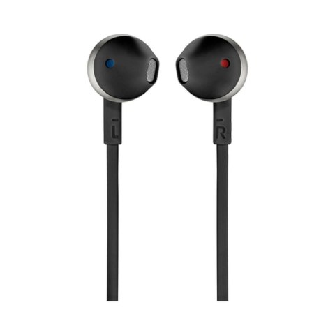 Słuchawki przewodowe JBL T205 douszne mini jack 3.5mm - czarne Słuchawki przewodowe JBL T205 douszne mini jack 3.5mm - czarne