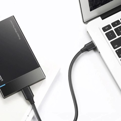 Kabel Ugreen US184 20883 USB-A 3.0 / USB-C 3A 1.5m - czarny Kabel Ugreen US184 20883 USB-A 3.0 / USB-C 3A 1.5m - czarny