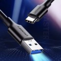 Kabel Ugreen US184 20883 USB-A 3.0 / USB-C 3A 1.5m - czarny Kabel Ugreen US184 20883 USB-A 3.0 / USB-C 3A 1.5m - czarny