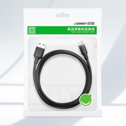 Kabel Ugreen US184 20883 USB-A 3.0 / USB-C 3A 1.5m - czarny Kabel Ugreen US184 20883 USB-A 3.0 / USB-C 3A 1.5m - czarny