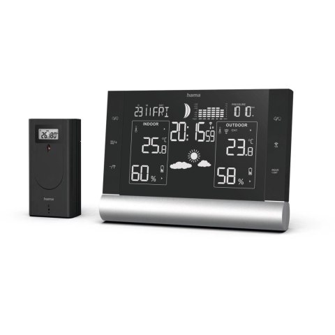 Stacja pogody Black Line Plus - czarna Stacja pogody Black Line Plus - czarna