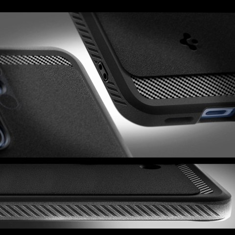 Etui Spigen Rugged Armor Mag MagSafe na Samsung Galaxy S25 - czarny-mat Etui Spigen Rugged Armor Mag MagSafe na Samsung Galaxy S25 - czarny-mat