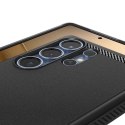 Etui Spigen Rugged Armor Mag na Samsung Galaxy S25 Ultra - czarne