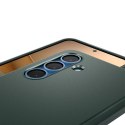 Etui Spigen Thin Fit Mag na Samsung Galaxy S25 - zielone