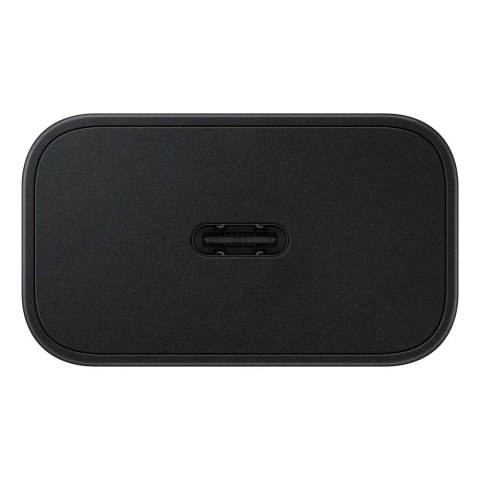 Ładowarka sieciowa GaN Samsung EP-T2510XBEGEU 25W SFC z kablem USB-C - czarna Ładowarka sieciowa GaN Samsung EP-T2510XBEGEU 25W SFC z kablem USB-C - czarna