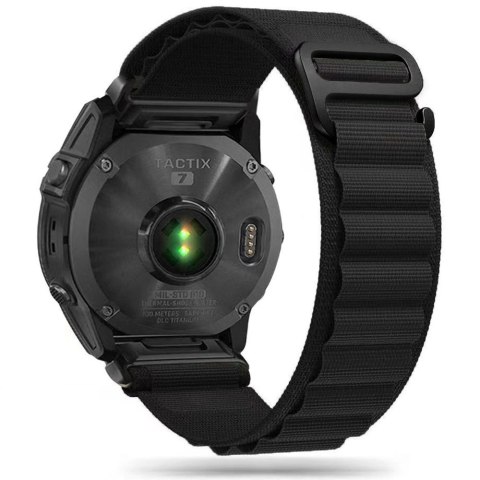 Pasek Tech-Protect Nylon Pro na Garmin Fenix 3 / 5X / 3HR / 5X Plus / 6X / 6X Pro / 7X - czarny Pasek Tech-Protect Nylon Pro na Garmin Fenix 3 / 5X / 3HR / 5X Plus / 6X / 6X Pro / 7X - czarny