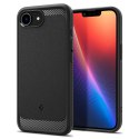 Etui Spigen Rugged Armor MagSafe na iPhone SE 4 (2025) - czarne