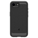 Etui Spigen Rugged Armor MagSafe na iPhone SE 4 (2025) - czarne