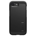 Etui Spigen Tough Armor z MagSafe na iPhone SE 4 (2025) z podstawką - czarne