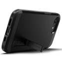 Etui Spigen Tough Armor z MagSafe na iPhone SE 4 (2025) z podstawką - czarne