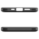 Etui Spigen Tough Armor z MagSafe na iPhone SE 4 (2025) z podstawką - czarne