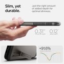 Etui Spigen Tough Armor z MagSafe na iPhone SE 4 (2025) z podstawką - szare