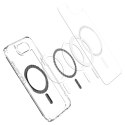 Etui Spigen Ultra Hybrid MagSafe na iPhone SE 4 (2025) Carbon Fiber - przezroczyste