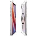 Etui Spigen Ultra Hybrid MagSafe na iPhone SE 4 (2025) Carbon Fiber - przezroczyste