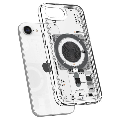 Etui Spigen Ultra Hybrid MagSafe na iPhone SE 4 (2025) Neo One - przezroczyste