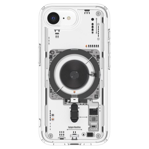 Etui Spigen Ultra Hybrid MagSafe na iPhone SE 4 (2025) Neo One - przezroczyste Etui Spigen Ultra Hybrid MagSafe na iPhone SE 4 (2025) Neo One - przezroczyste