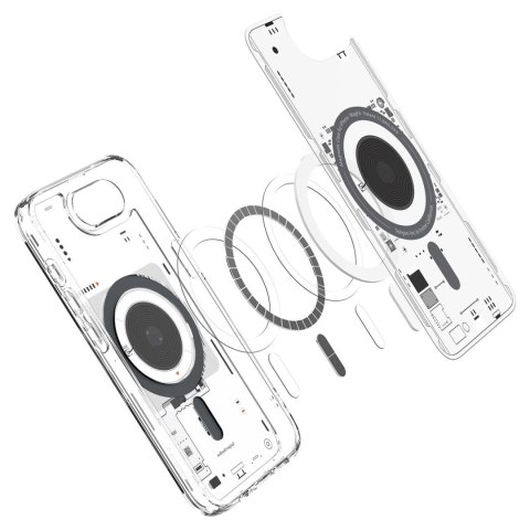 Etui Spigen Ultra Hybrid MagSafe na iPhone SE 4 (2025) Neo One - przezroczyste Etui Spigen Ultra Hybrid MagSafe na iPhone SE 4 (2025) Neo One - przezroczyste