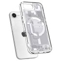 Etui Spigen Ultra Hybrid MagSafe na iPhone SE 4 (2025) Zero One - białe