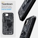 Etui Spigen Ultra Hybrid MagSafe na iPhone SE 4 (2025) Zero One - czarne