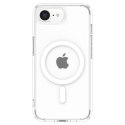 Etui Spigen Ultra Hybrid MagSafe na iPhone SE 4 (2025) - białe, półprzezroczyste Etui Spigen Ultra Hybrid MagSafe na iPhone SE 4 (2025) - białe, półprzezroczyste