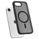 Etui Spigen Ultra Hybrid MagSafe na iPhone SE 4 (2025) - czarne, półprzezroczyste