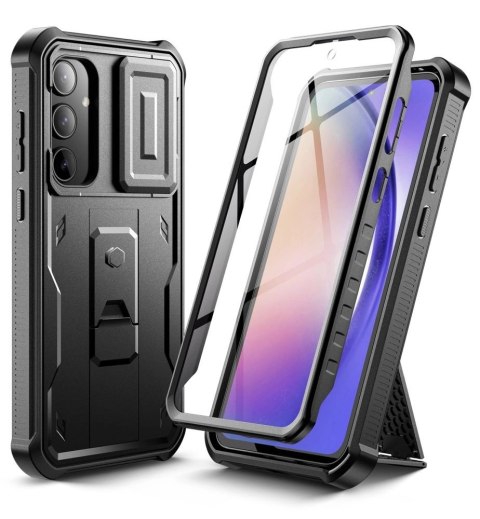 Etui Tech-Protect Kevlar Cam+ na Samsung Galaxy A55 5G - czarne Etui Tech-Protect Kevlar Cam+ na Samsung Galaxy A55 5G - czarne