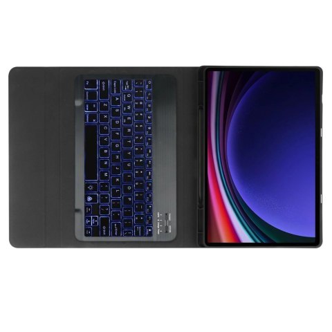 Etui Tech-Protect SC Pen + Keyboard z klawiaturą na Samsung Galaxy Tab S9 FE+ 12.4" X610 / X616B - czarne Etui Tech-Protect SC Pen + Keyboard z klawiaturą na Samsung Galaxy Tab S9 FE+ 12.4" X610 / X616B - czarne