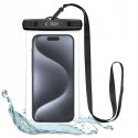 Pokrowiec wodoodporny Tech-Protect UWC7 uniwersalny na smartfony do 6.9" - czarny