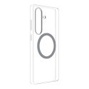 Etui silikonowe Samsung Clear Magnet Case GP-FPS938SAATW z ringiem magnetycznym do Samsung Galaxy S25 Ultra - przezroczyste