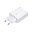 Ładowarka sieciowa do telefonu Forcell F-Energy USB C QC4.0 PD 3A 25W + kabel USB C do USB C TFK-TC-25WPD biała Ładowarka sieciowa do telefonu Forcell F-Energy USB C QC4.0 PD 3A 25W + kabel USB C do USB C TFK-TC-25WPD biała